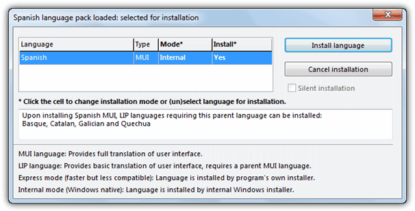 Windows 7 Install Language Pack